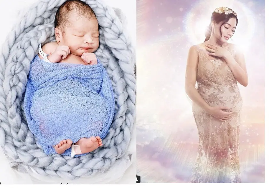 Titi Kamal perlihatkan wajah bayi mungilnya (Foto: Instagram)