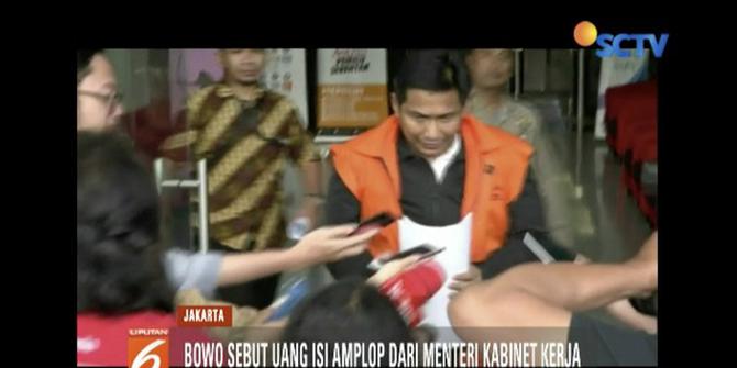 Bowo Sidik Mengaku Sumber Uang Rp 8 Miliar dari Seorang Menteri Kabinet Kerja