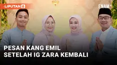 Instagram Lepas Dari Hacker, Kang Emil Berikan Pesan Bijak Pada Zara