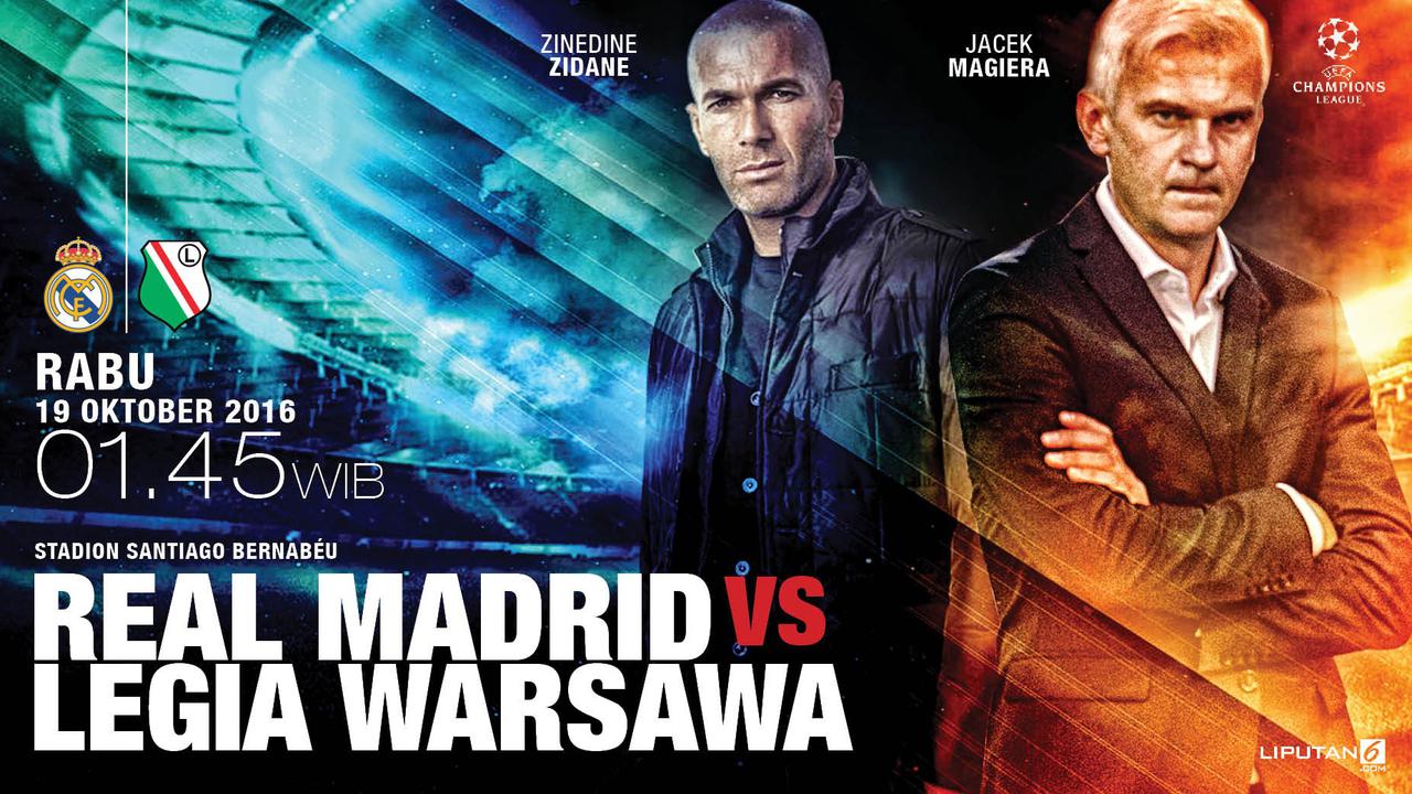 Real Madrid Vs Legia Warsawa