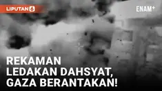 Aksi militer Israel terus berlanjut lancarkan serangan ke wilayah gaza. Rekaman gempuran senjata berat dirilis, yang diklaim Israel sabagai bagian dari serangan ke lebih dari seribu target di Gaza.