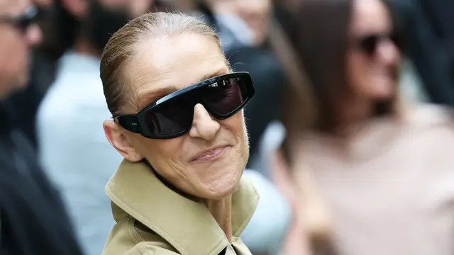 Celine Dion pada 28 Agustus 2026. (Thomas SAMSON / AFP)