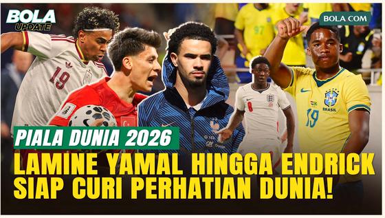 5 Wonderkid yang Akan Mengguncang Piala Dunia 2026 Generasi Baru Siap Bersinar!