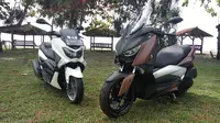 Yamaha XMax jauh lebih bongsor dibanding NMax (Septian/Liputan6.com)