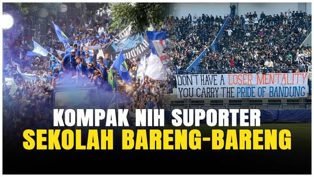 Gelombang perubahan suporter sepak bola Indonesia mulai terasa! Kemenpora turun langsung ke Bandung untuk memberikan pembekalan khusus kepada Viking, The Bombs, dan Bomber. Momen langka ini penuh pesan damai, edukasi, dan harapan baru demi atmosfer s...