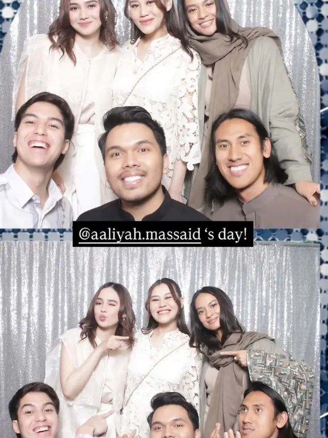 Selebritis Hadir Buka Puasa Sekaligus Ulang Tahun Aaliyah Massaid.