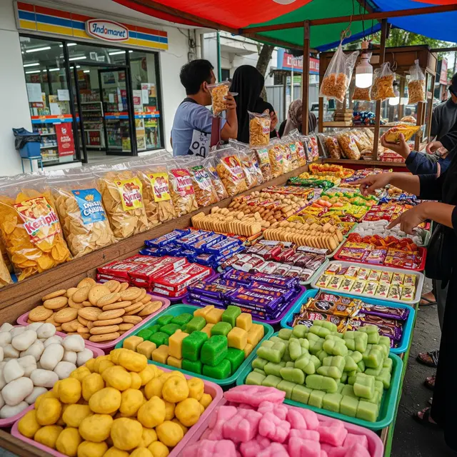 Ide Jualan Depan Rumah Dekat Indomaret Ini Dijamin Ramai Pembeli (Image by Gemini AI)