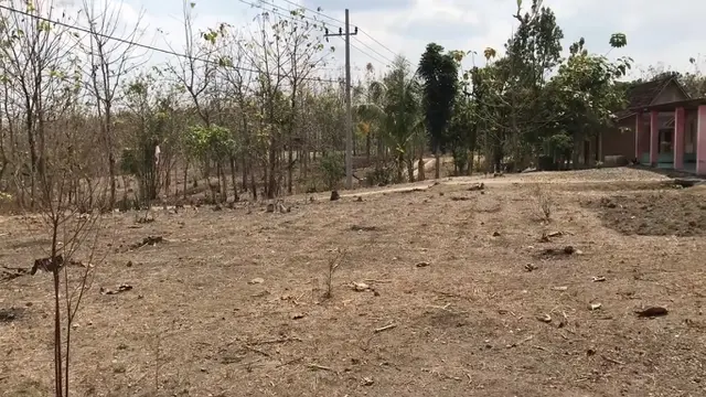 Rumah masa kecil ibu Dodit yang sederhana.