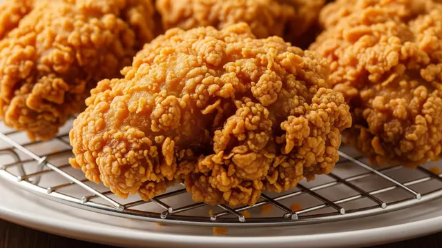Ilustrasi Ayam Crispy