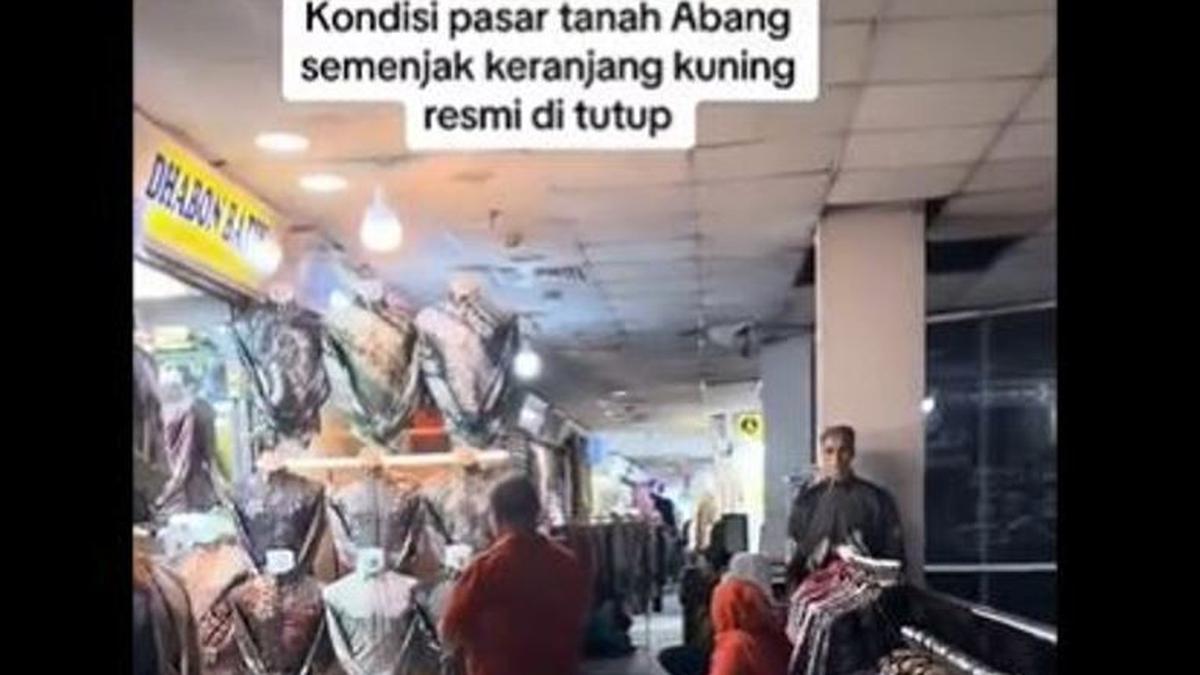 Top 3 Berita Hari Ini: Beredar Video Kondisi Pasar Tanah Abang yang