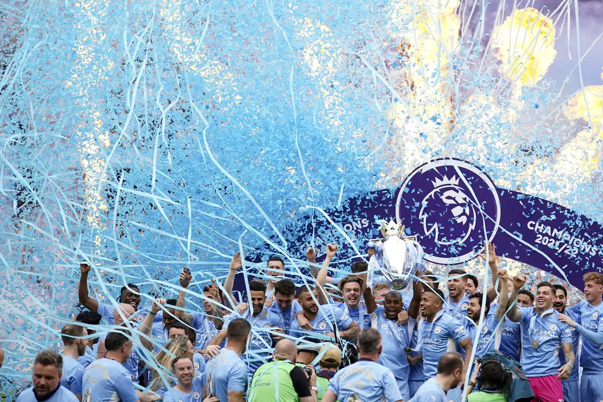 FOTO: Manchester City Juara Liga Inggris