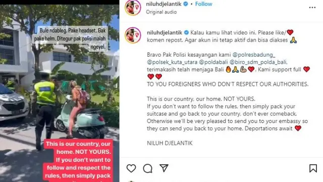Maraknya Pelanggaran Lalu Lintas oleh Turis Asing di Bali