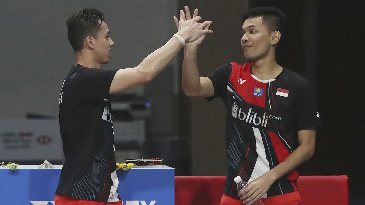 Kegembiraan Fajar / Rian Raih Juara Korea Terbuka 2019