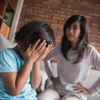 Dampak negatif umpatan dan kalimat negatif pada anak./Copyright shutterstock.com/g/oduaimages