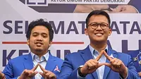 Dua kader Demokrat Jatim Ali Affandi (kiri) dan Ali Mannagalli Parawansa. (Dian Kurniawan/Liputan6.com)