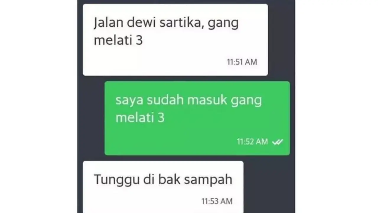 Chat Kocak Ojek Online Saat Disuruh Menunggu Ini Bikin Cengar- Cengir
