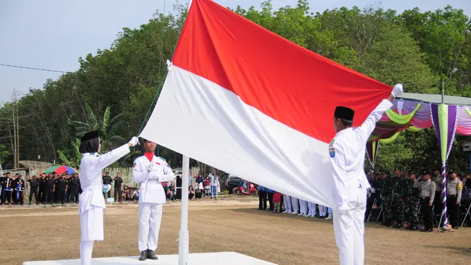 Paskibraka Upacara HUT RI di Penajam Hanya Tiga Orang