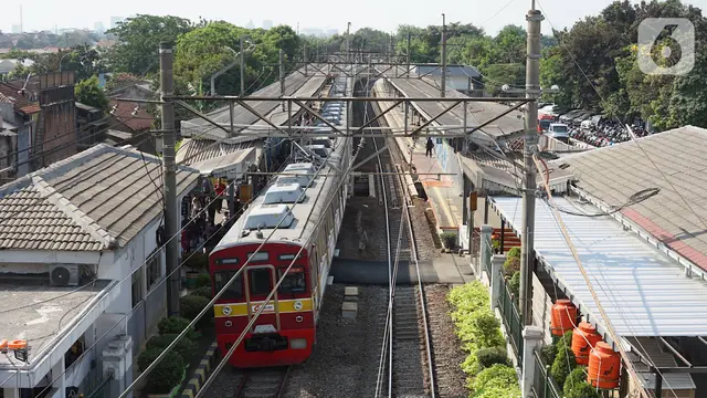 Bantaran Rel Kawasan Lenteng Agung dan Tebet Akan Ditata