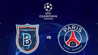 Liga Champions - Istanbul Basaksehir Vs PSG (Bola.com/Adreanus Titus)