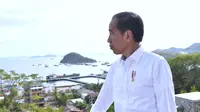 Presiden Joko Widodo di Labuan Bajo.