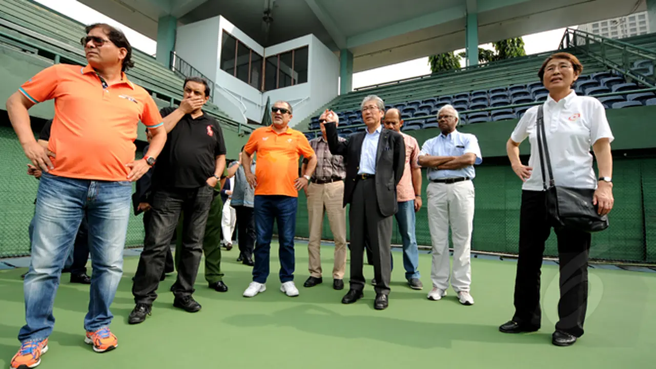 Delegasi OCA Cek Tempat Pertandingan Asian Games 2018