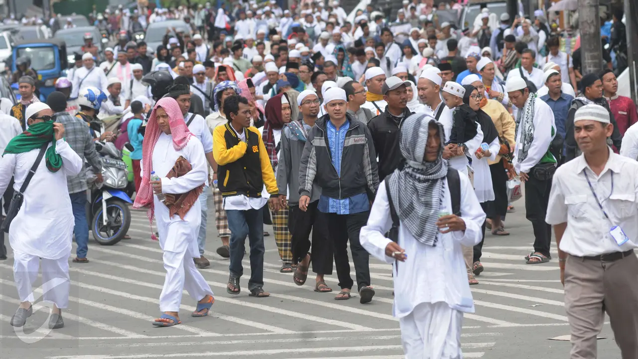 20161202-Pergerakkan Massa dari Tanah Abang ke Monas-Jakarta