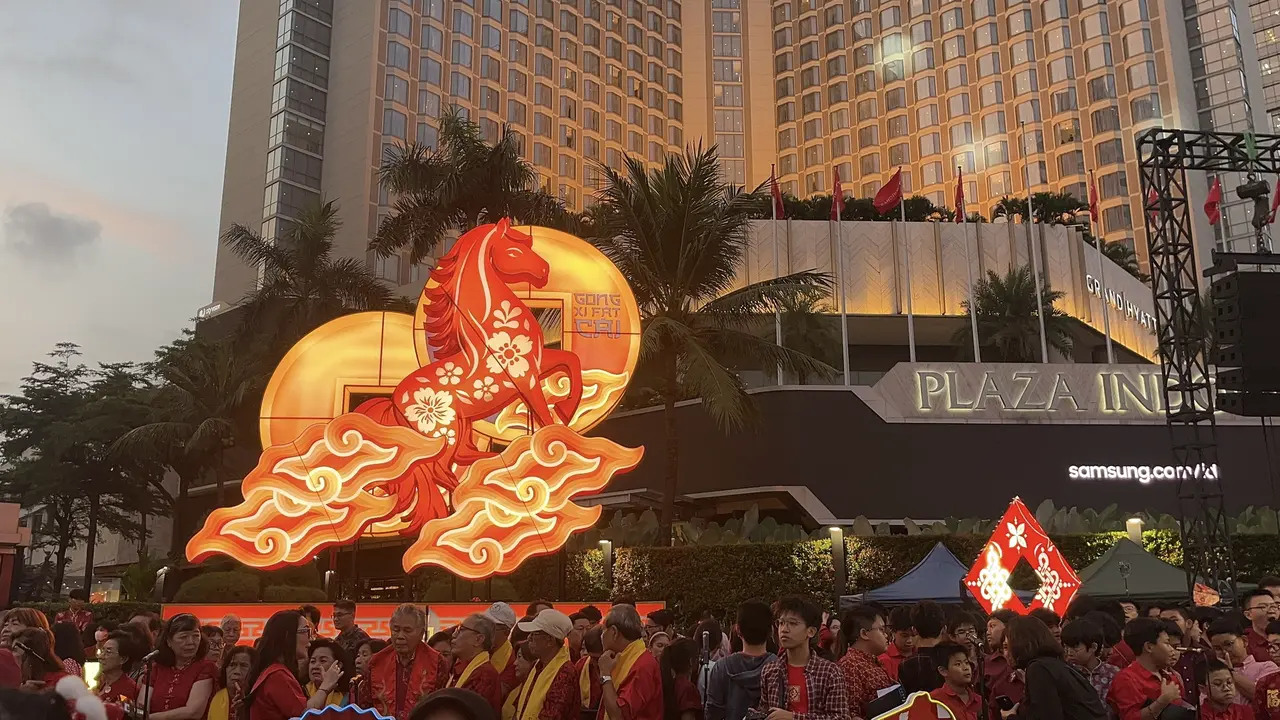 Keseruan Imlek 2026 di Jakarta