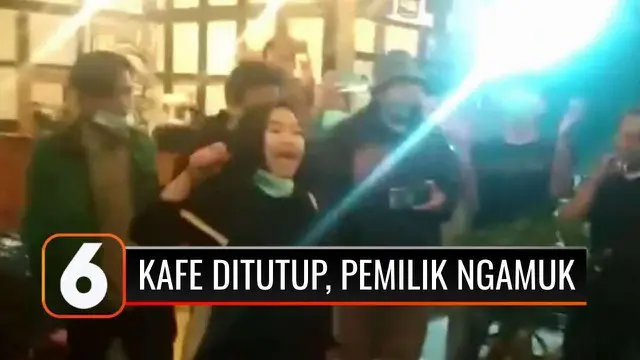 Viral, seorang wanita di Tasikmalaya marah-marah kepada petugas yang menutup kafe miliknya. Ia ngotot mengatakan bahwa ada perkataan Wakil Bupati yang menyatakan PPKM belum diberlakukan. Kok bisa ?