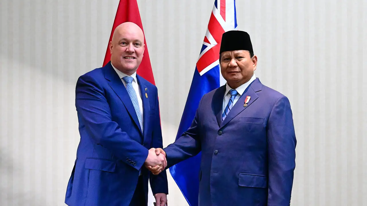 Prabowo Bertemu PM Selandia Baru