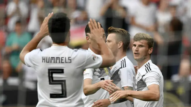 Jerman, Arab Saudi, Uji Coba Piala Dunia 2018