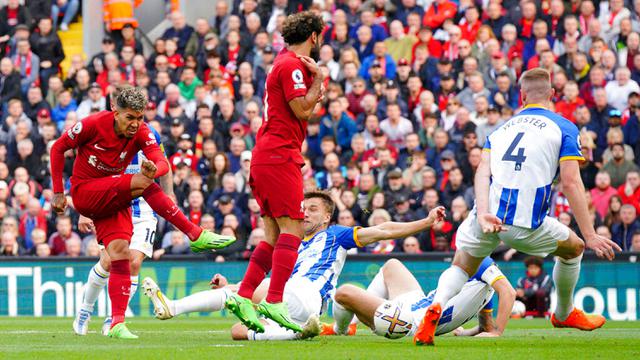 Hujan Gol, Liverpool Ditahan Imbang Brighton di Anfield