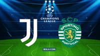 Link Live Streaming Liga Champions: Juventus Vs Sporting CP