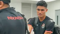 Striker Persis Solo, Ramadhan Sananta sudah tiba di China untuk kembali memperkuat Timnnas Indonesia U-24 di sepak bola Asian Games 2023. Indonesia bersiap hadapi Uzbekistan di 16 besar (dok: PSSI)