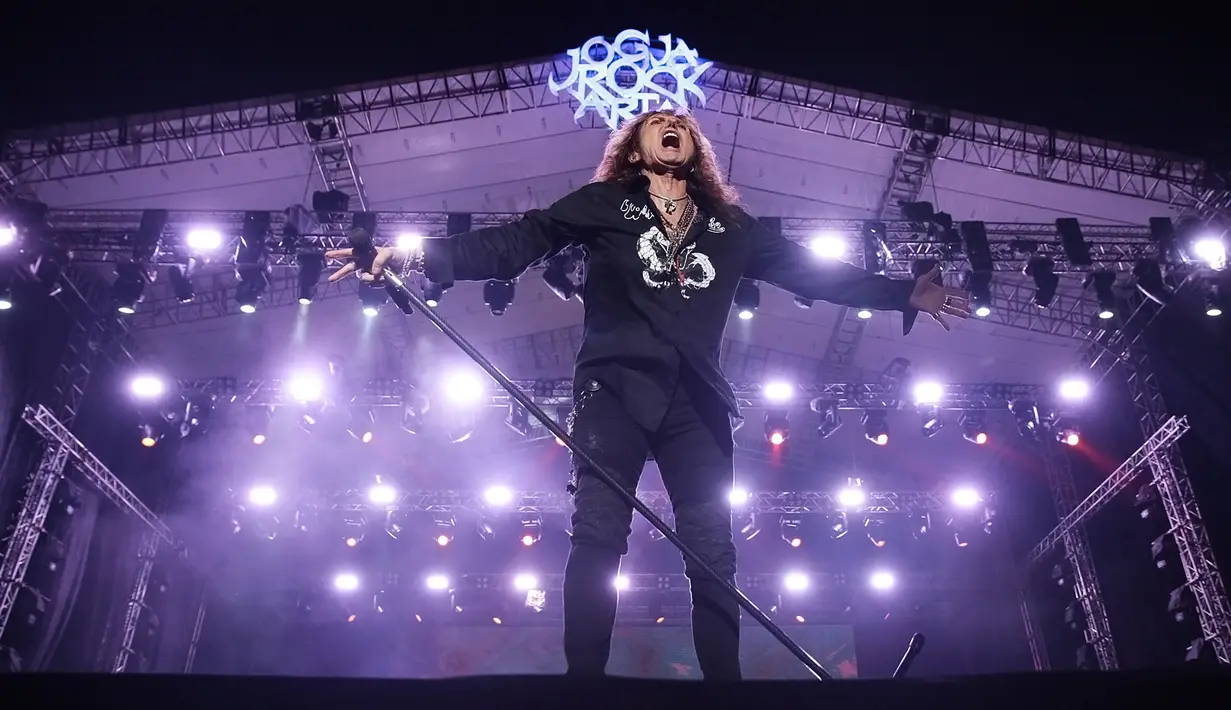 Whitesnake di Jogjarockarta Festival 2020 (Bambang E Ros/Fimela.com)