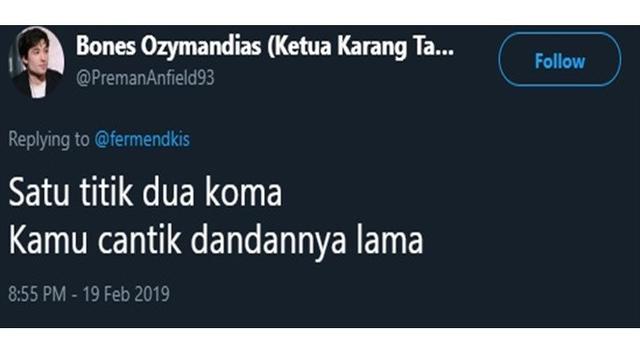 Pantun cinta kocak