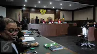 Suasana sidang pembacaan tuntutan oleh JPU dengan terdakwa Jessica Kumala Wongso di Pengadilan Negeri Jakarta Pusat, Rabu (5/10). (Liputan6.com/Helmi Afandi)