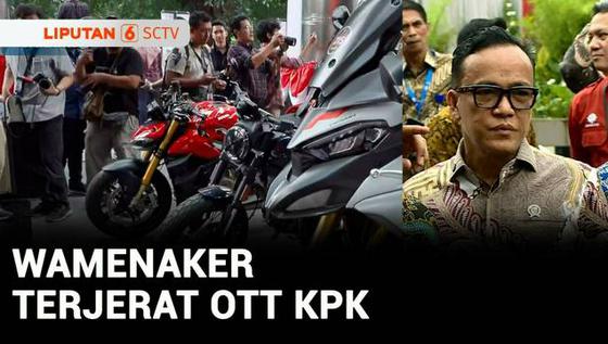 VIDEO: Wamenaker Immanuel Ebenezer Terjerat OTT KPK, Puluhan Mobil dan Motor Mewah Disita