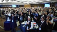 Hampir 900 pemimpin ordo religius perempuan dari berbagai belahan dunia berkumpul di Roma dalam pertemuan penting yang digelar International Union of Superiors General (UISG). (AP/Alessandra Tarantino)