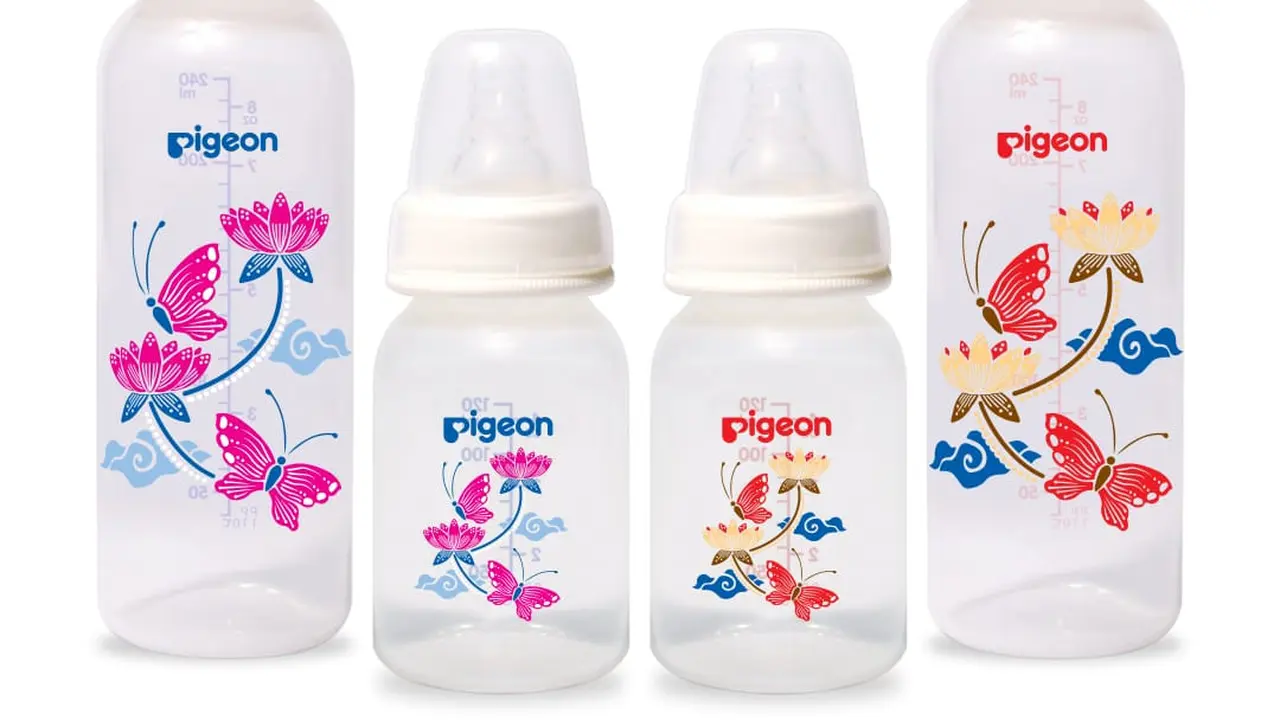 Terinspirasi Pandemi Corona Covid-19, Iwet Ramadhan Desain Botol Susu Bermotif Batik Padma