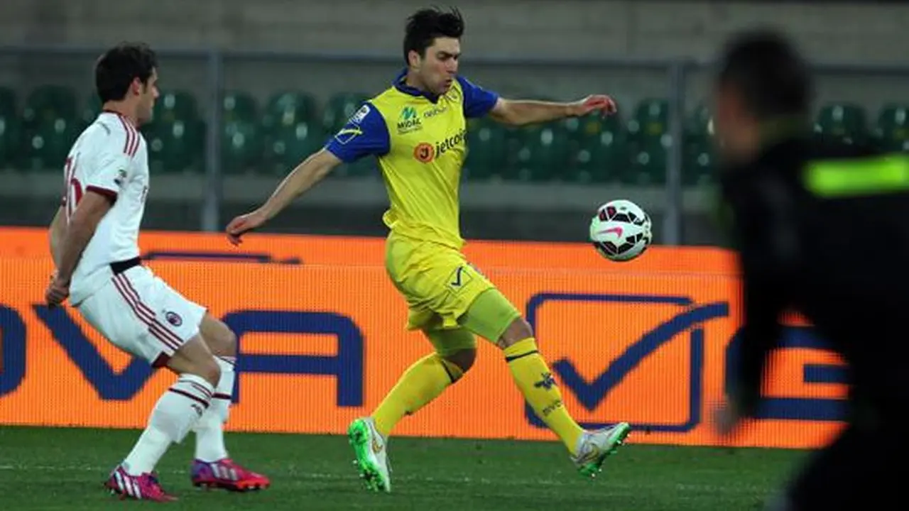 Chievo Verona vs AC Milan (Twitter Chievo Verona)