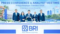 BRI Cetak Laba Rp31,2 Triliun, 75,1 Persen Portofolio Kredit Mengalir ke UMKM