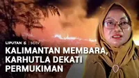 Kebakaran lahan gambut menghanguskan lebih dari 10 hektare kebun sawit di Kotawaringin Timur, Kalimantan Tengah. Keterbatasan air dan sulitnya akses menuju titik api membuat petugas berjuang keras memadamkan kebakaran lahan.