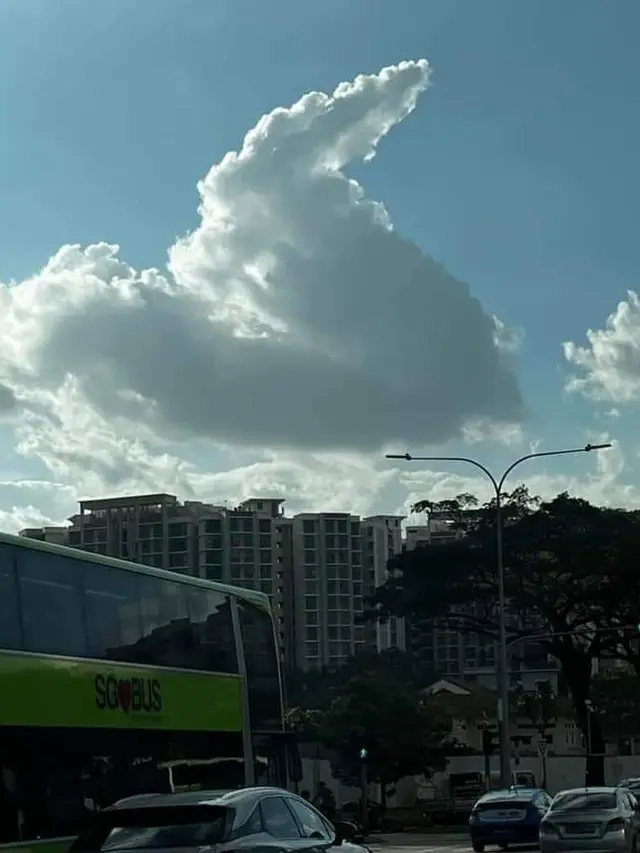 6 Awan Bentuk Makanan Ini Malah Bikin Laper Lihatnya, Unik