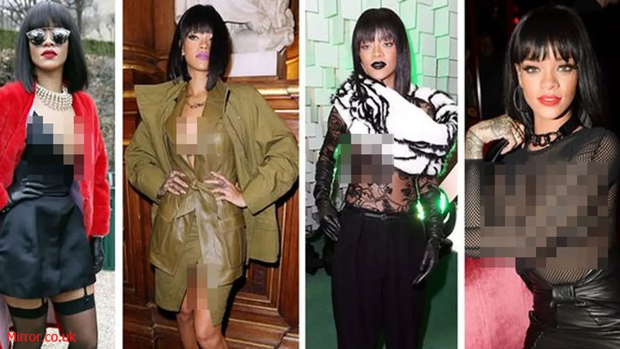 Lihat Koleksi Baju-baju Seksi Rihanna di Paris Fashion Week