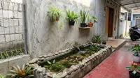 5 Desain Kolam Ikan Mini Nempel Tembok Rumah di Teras Sempit, Nyaman Bersantai