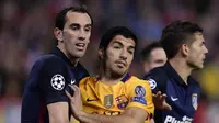 Godin: Luis Suarez Striker Terbaik di Dunia