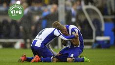 Vlog jurnalis Bola.com, Okky Herman Dilaga yang menyaksikan laga Deportivo La Coruna vs Barcelona