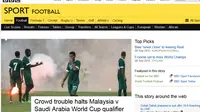 Amuk Suporter Malaysia jadi Sorotan Dunia