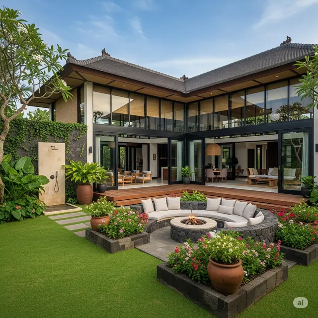 Villa Bergaya Desa
