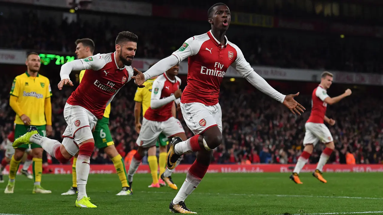 Foto: Nketiah dan Sejumlah Pemain Arsenal yang Kontraknya akan Habis pada Akhir Musim Ini